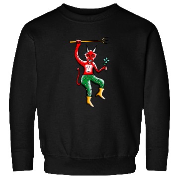 Discover Happy Devil with a Flower Sweatshirts