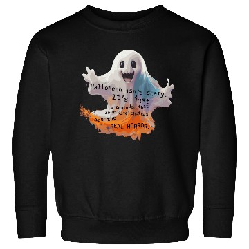Discover Ghost Real Horror Sweatshirts