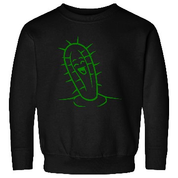 Discover Happy Face Cactus Prickly Spines Cool Desert Cacti Sweatshirts