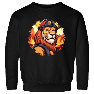Discover Fireman lion Sweatshirts