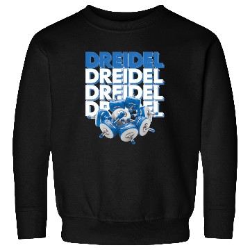Discover Spinning Dreidels Hanukkah Fun Sweatshirts