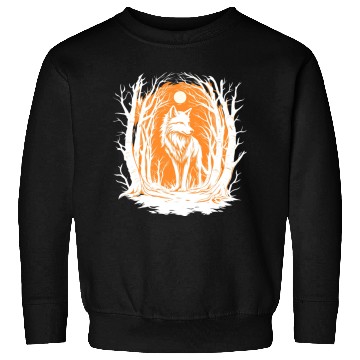 Discover Wolf in Forest Sweatshirts