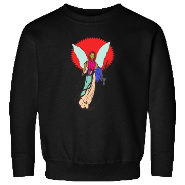 Discover Beautiful angel holding a bible Sweatshirts