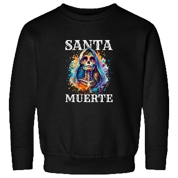 Discover Santa Muerte for Karnival, Halloween and Día de Sweatshirts