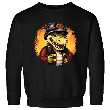 Discover Fireman crocodile Sweatshirts
