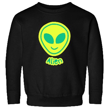 Discover green alien Sweatshirts
