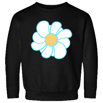 Discover Beautiful White Daisies Flowers Spring Summer Fun Sweatshirts