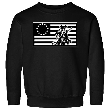 Discover 1776 Militia Skull Flag LIKE US ON FB #USAPatriot Sweatshirts
