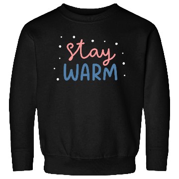 Discover Winter Season Blue and Pink Sweatshirts