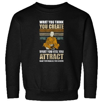 Discover Yoga Spiritual Salvation Mindful Hindu Sweatshirts