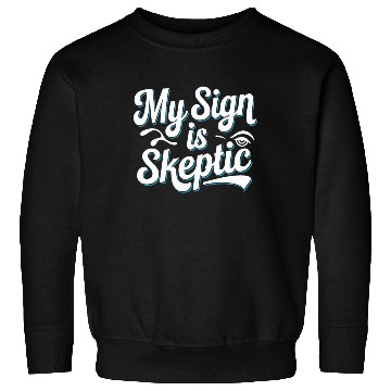 Discover Astrology Skeptic Critical Thinking Sweatshirts