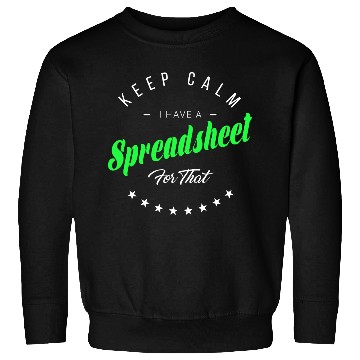 Discover Funny Excel Spreadsheets Lover 5 Sweatshirts