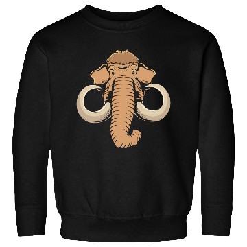 Discover Cute Woolly Mammoth Elephant In A Pocket Sweatshirts