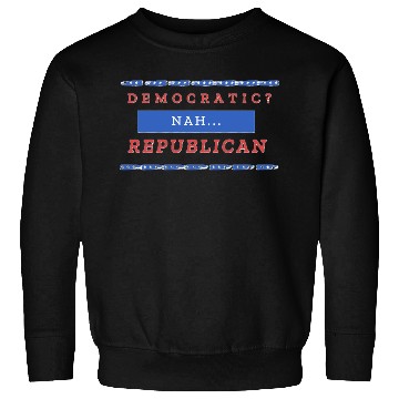 Discover US election: Vote for Republican Edition Sweatshirts