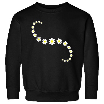 Discover Many Pretty Daisy Flowers Decorative Nature Design Sweatshirts