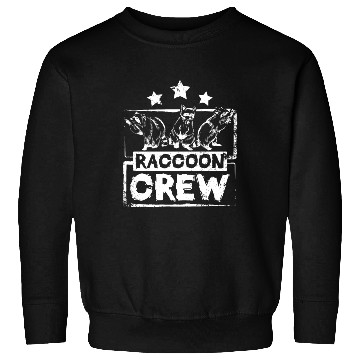 Discover Raccoon crew Sweatshirts