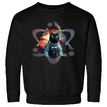 Discover Space Cat Science Sweatshirts