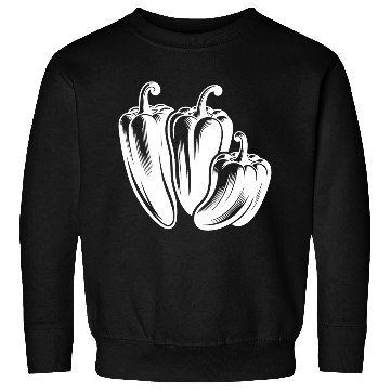 Discover Three Peppers Simple Vegetable Design Sweatshirts