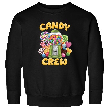 Discover Candy Security Crew Lollipop Gummy Sweet Birthday Sweatshirts