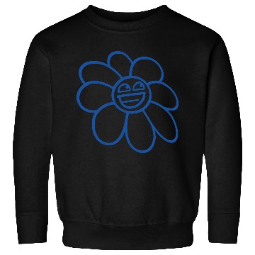 Discover Sweet Flower Spring Summer Nature Funny Face Fun Sweatshirts