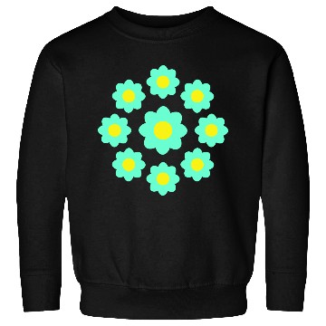 Discover Many Pretty Daisy Flowers Decorative Nature Design Sweatshirts