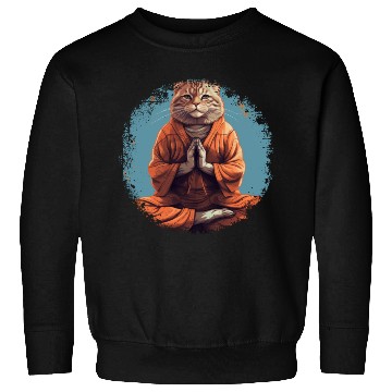 Discover Yoga cats Sweatshirts