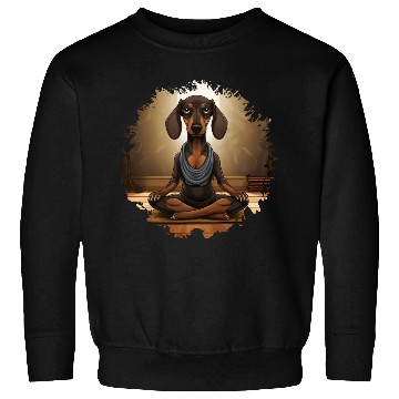 Discover Dachshund Yoga Sweatshirts