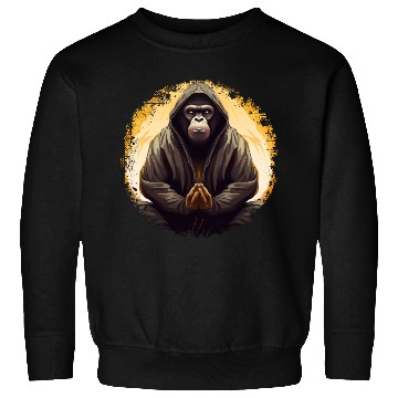 Discover Monkey Yoga Sweatshirts