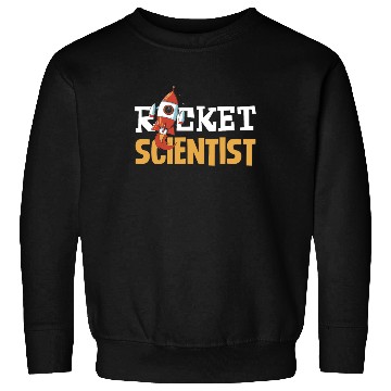 Discover Rocket Scientist Cute Cartoon Rocket Fun Sweatshirts