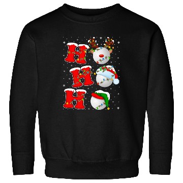Discover Ho Ho Ho Golf Santa Christmas Sweatshirts