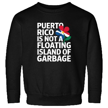 Discover Puerto Rico Pride Bold Awareness Statement Sweatshirts