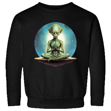 Discover Yoga Aliens Sweatshirts