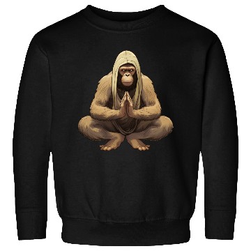 Discover Monkey Yoga / Yogi Monkey Sweatshirts