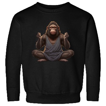 Discover Monkey Yoga Sweatshirts
