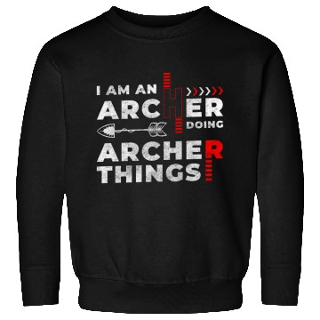 Discover Archery Sports Bow Accuracy Quiver Sweatshirts