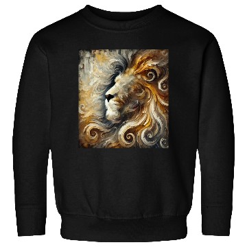 Discover Abstract Lion Sweatshirts