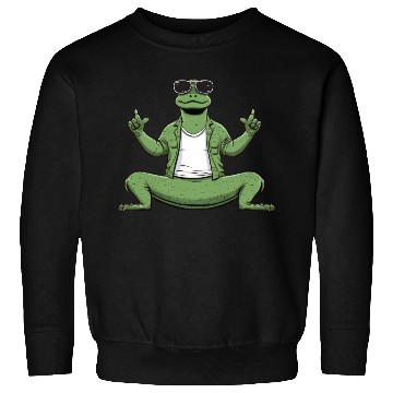 Discover Yoga crocodile Sweatshirts