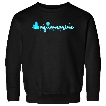 Discover Aquamarine gemstone jewel Sweatshirts