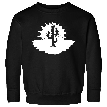 Discover Cactus Desert Sunset Evening Sun Night Sunny Cacti Sweatshirts
