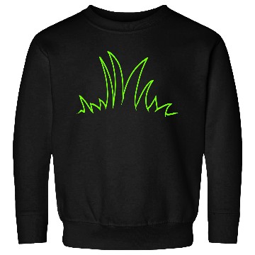 Discover Meadow Many Grasses Blades Of Grass Green Nature Sweatshirts