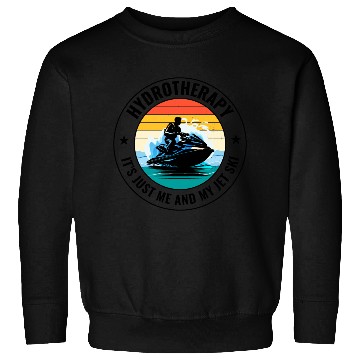 Discover Jet Ski Hydrotherapy Ocean Adventure Watersports Sweatshirts