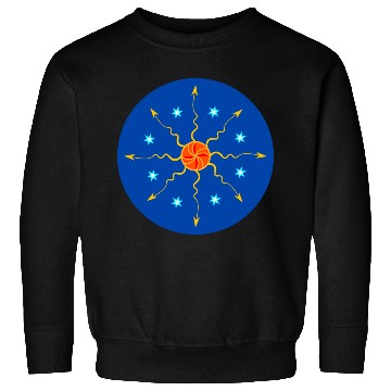 Discover Sun, Stars and Space Circle Sweatshirts