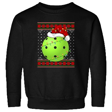 Discover Pickleball Player Christmas Sweatshirts