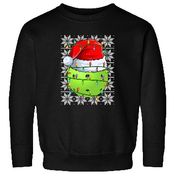 Discover Pickleball Christmas Lights Sweatshirts