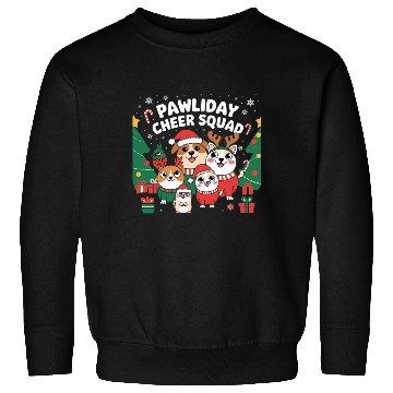 Discover Pawliday Cheer Squad - Festive Pet Lover Christmas Sweatshirts