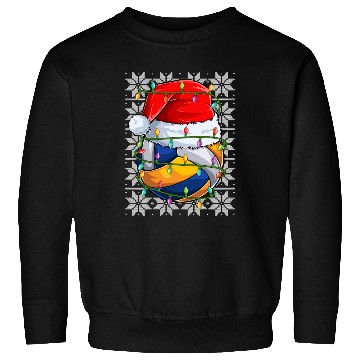 Discover Volleyball Christmas Lights Sweatshirts
