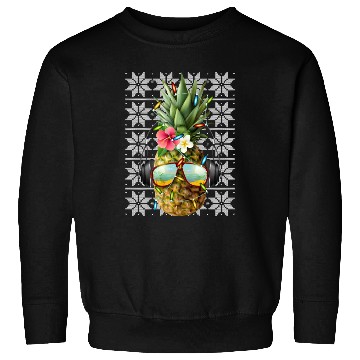 Discover Pineapple Christmas Lights Sweatshirts