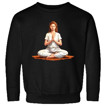 Discover Yoga Angel Sweatshirts