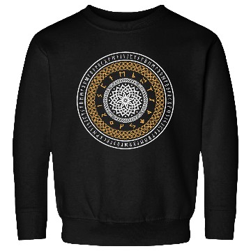 Discover Viking Runes Circle Sweatshirts