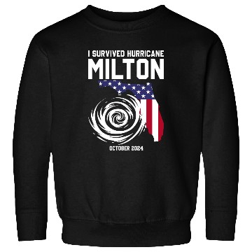 Discover I survived Hurricane Milton October 2024 Florida Sweatshirts